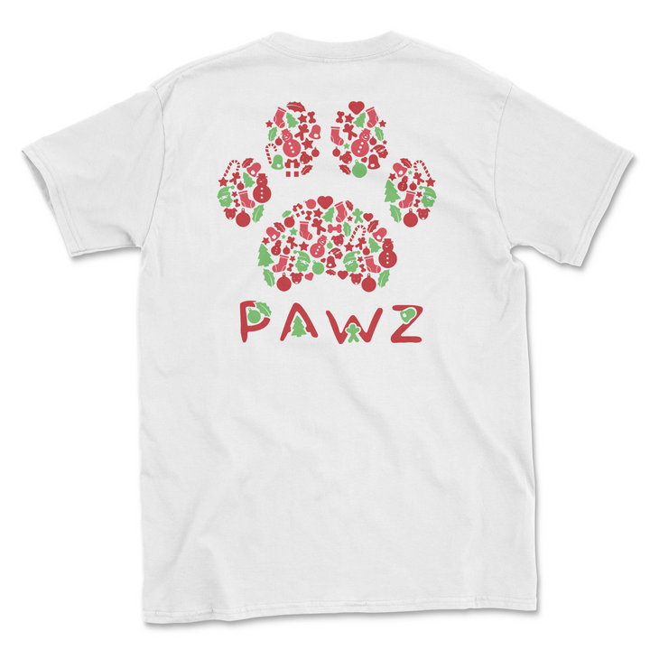 Christmas Icons Paw (Adult Short Sleeve T-Shirt)