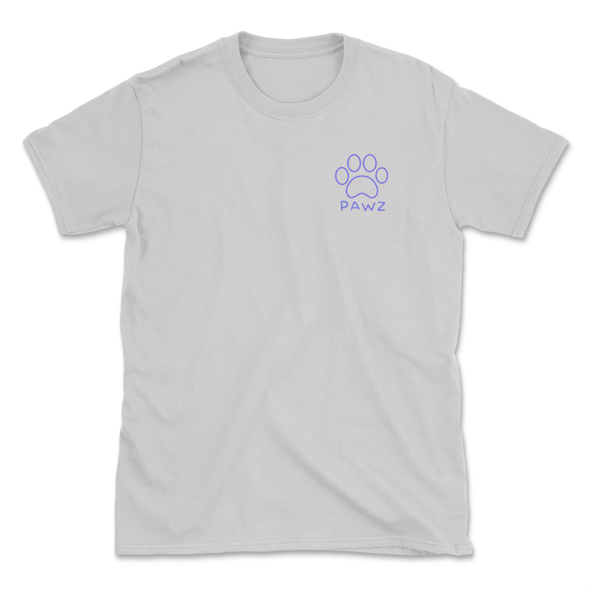 Logo - Ice Grey (Adult Short Sleeve T-Shirt)