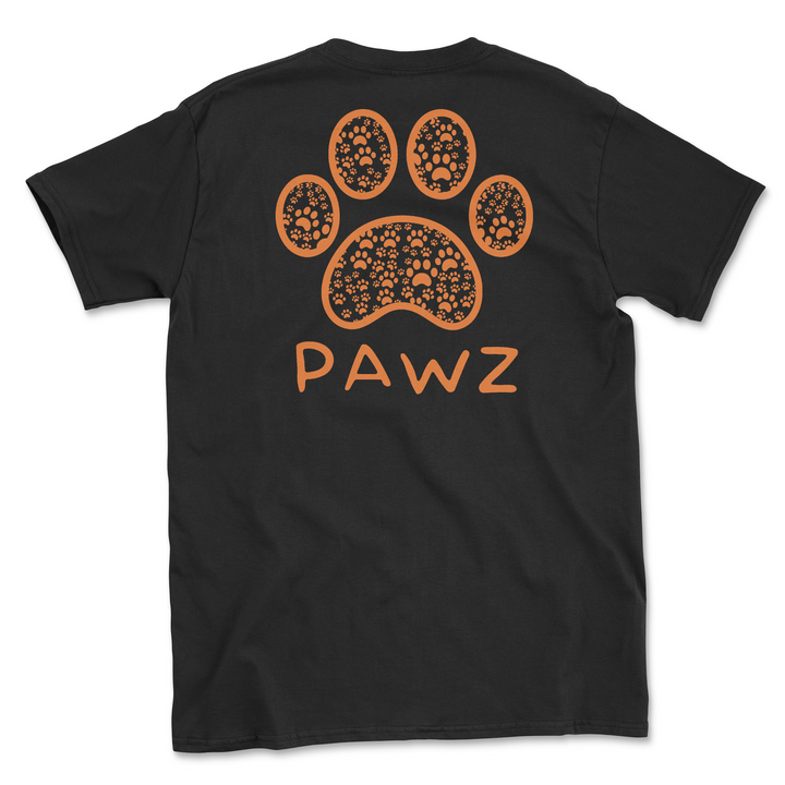 Paw Print Mosaic (Adult Short Sleeve T-Shirt)