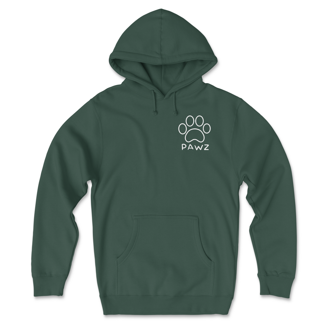 Poinsettia Paw (Adult Hoodie)