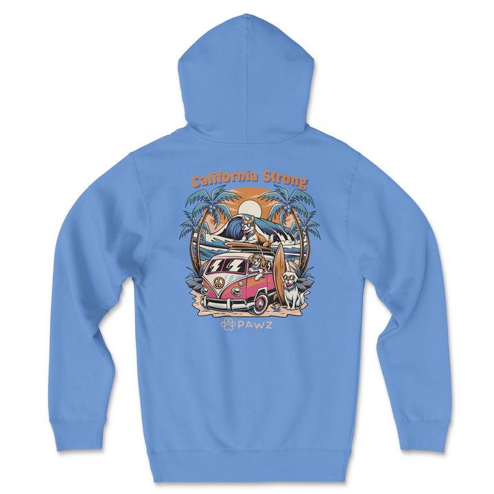 Cali Rescue Bus (Adult Hoodie)